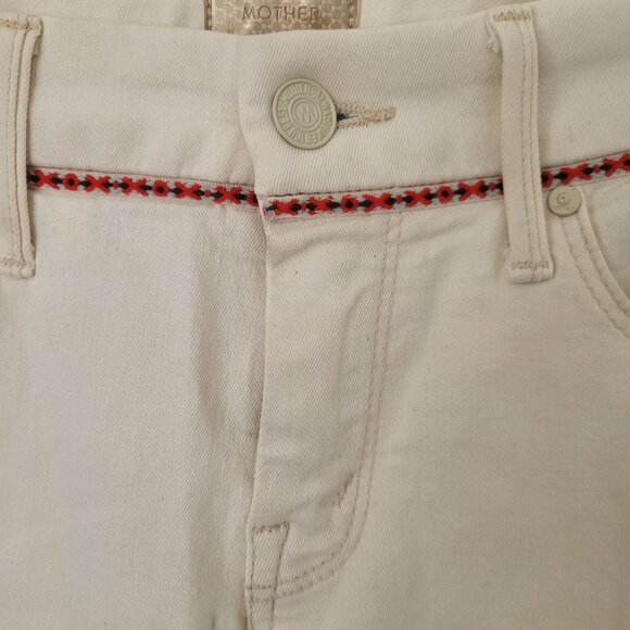 Mother Jeans The Looker Ankle Zip Barefoot Princess - Picture 4 of 6